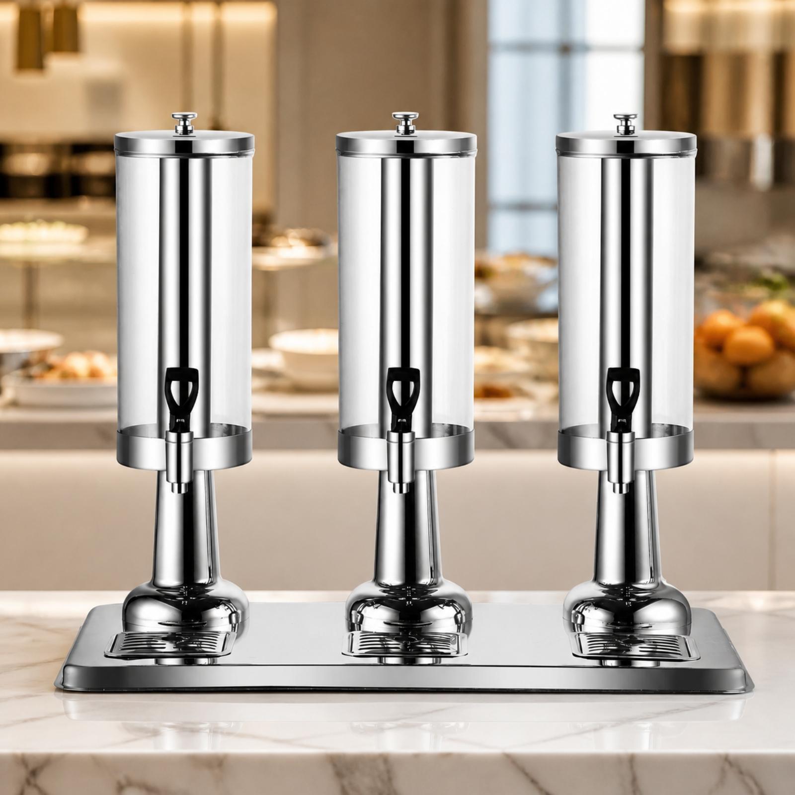 Coffee Tea Machine - موزع مشروبات ثلاثي الصنبور سعة 9