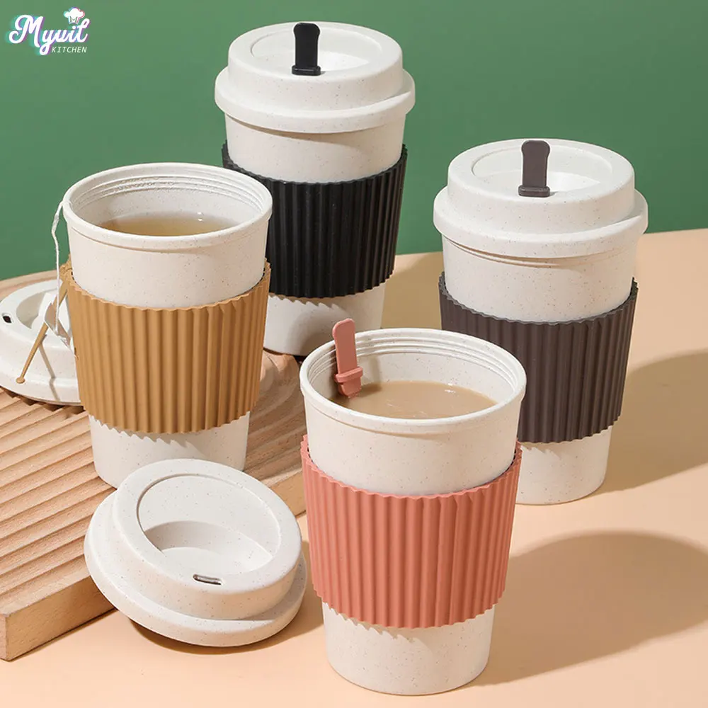 Coffee Tea Flask - 450 مللي فناجين القهوة مع الأغطية