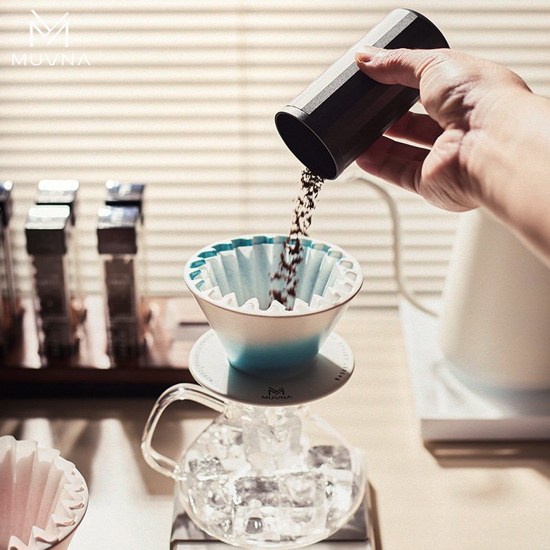 فلتر ورقي طبيعي من MUVNA لماكي - مراجعة Coffee Tea Paper Cups وسعره