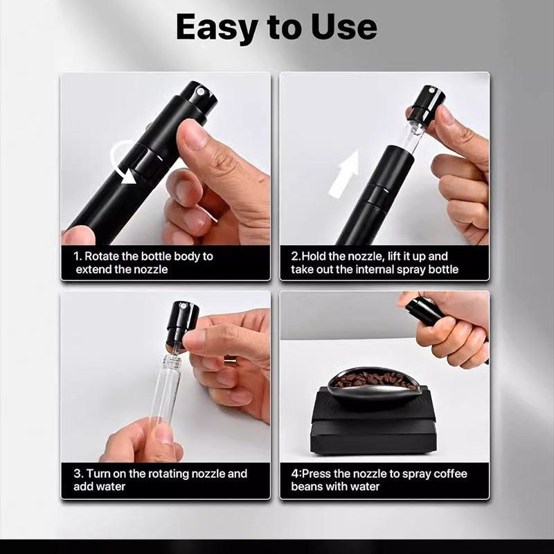 مجموعة زجاجات رذاذ مكونات حبوب - مراجعة Coffee Tea Flask وسعره