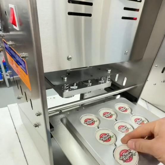 ماكينة ختم حراري نصف أوتوماتيك - مراجعة Coffee Tea Machine وسعره