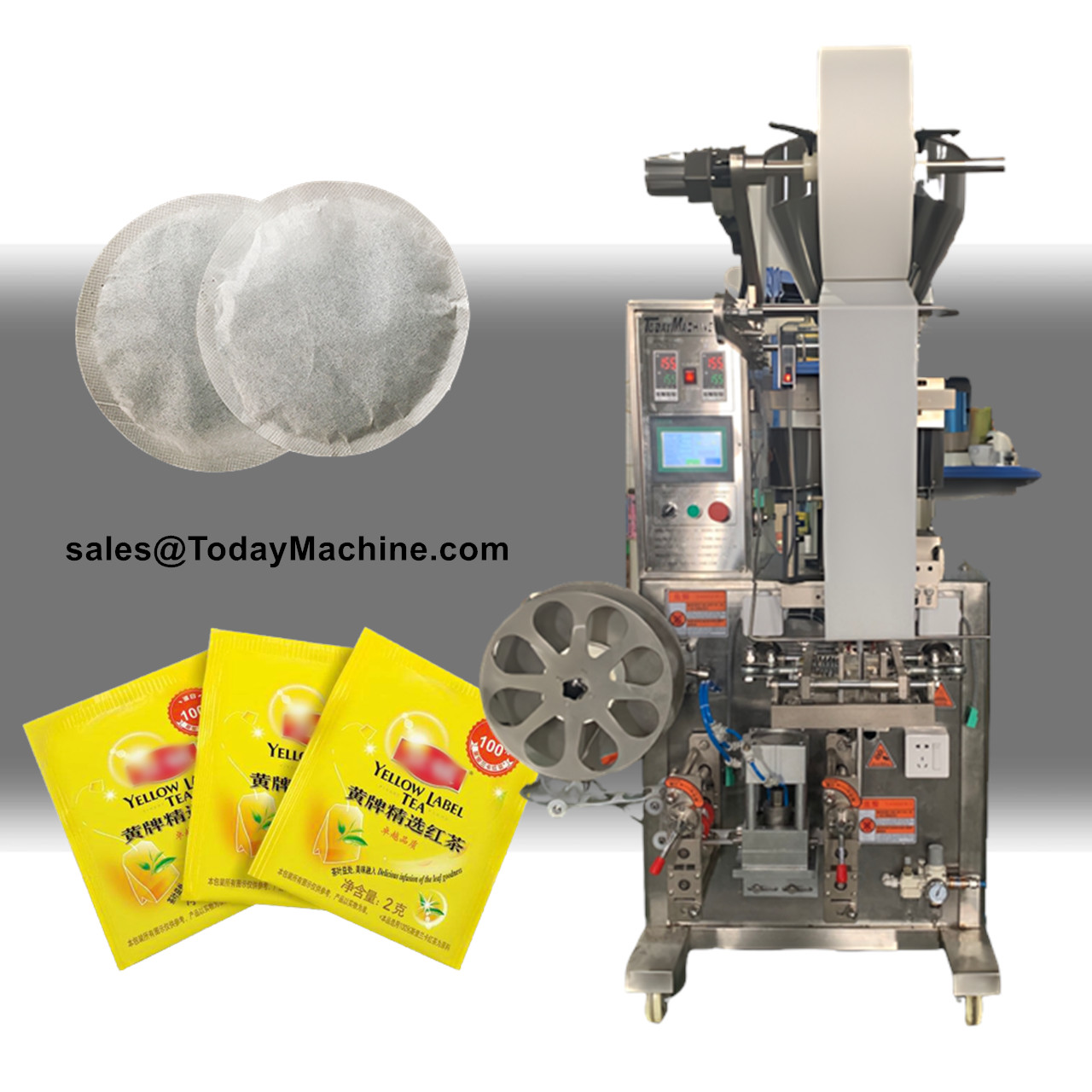 آلة تعبئة وتغليف أوتوماتيكية ل - مراجعة Coffee Tea Machine وسعره