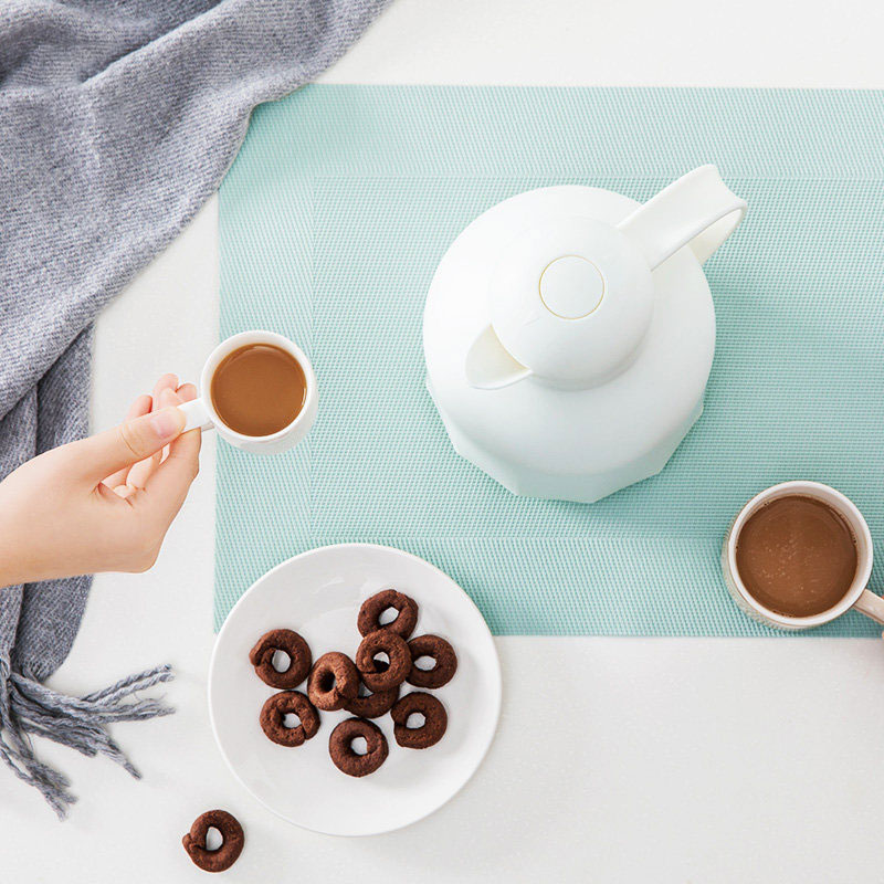 المنزلية الكبيرة الشاي القهوة  - مراجعة Coffee Tea Flask وسعره