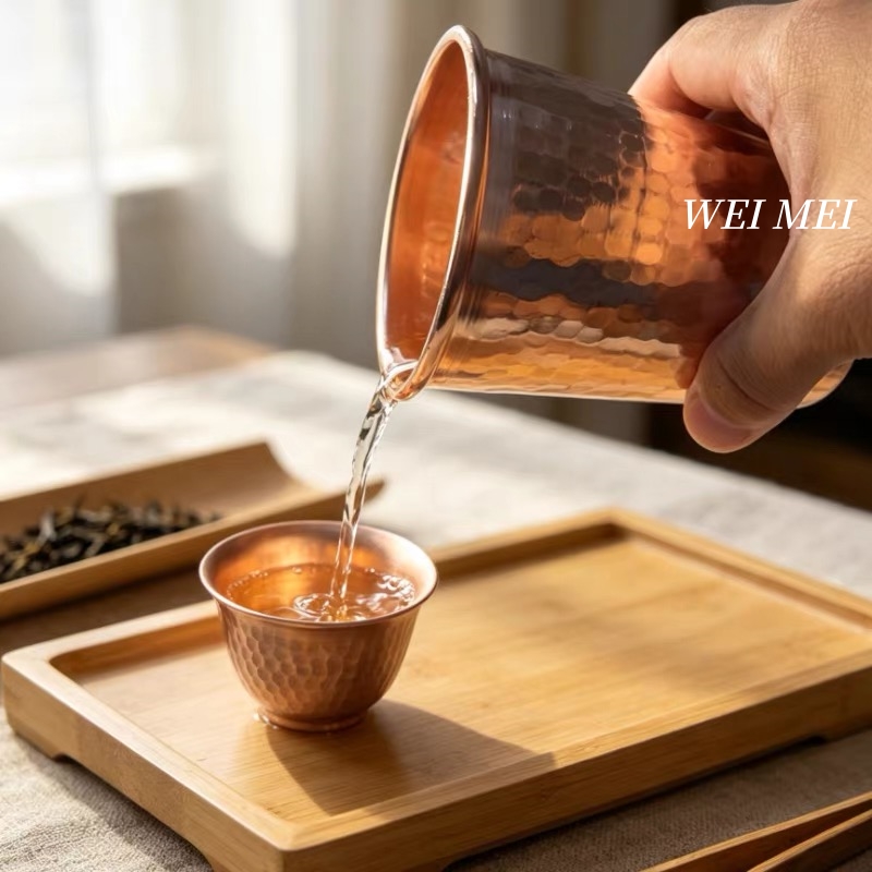 كوب قهوة نحاسي مصنوع يدويًا، ك - مراجعة Coffee Tea Flask وسعره