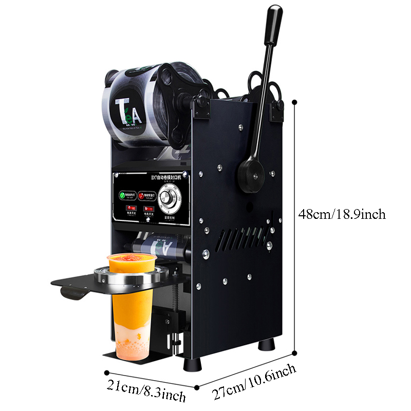 ماكينة ختم الأكواب الأوتوماتيك - مراجعة Coffee Tea Machine وسعره
