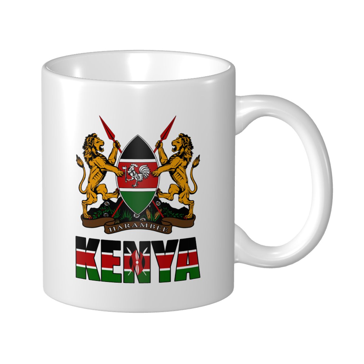 مارك كوب القدح كينيا رسالة الع - مراجعة Coffee Tea Kenya وسعره