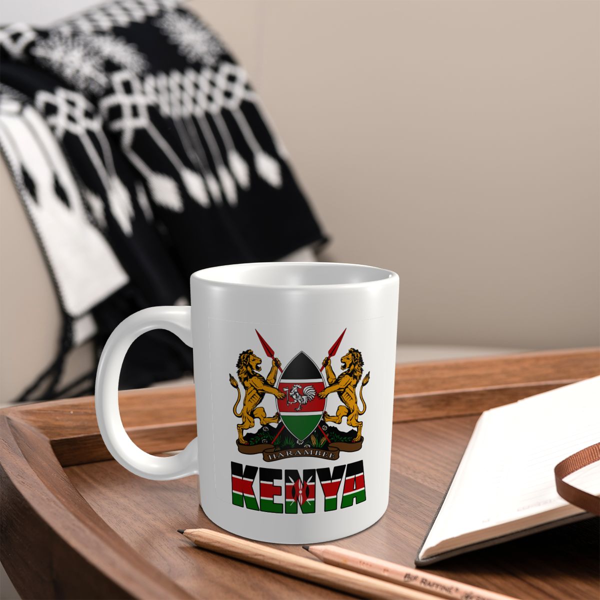 مارك كوب القدح كينيا رسالة الع - مراجعة Coffee Tea Kenya وسعره