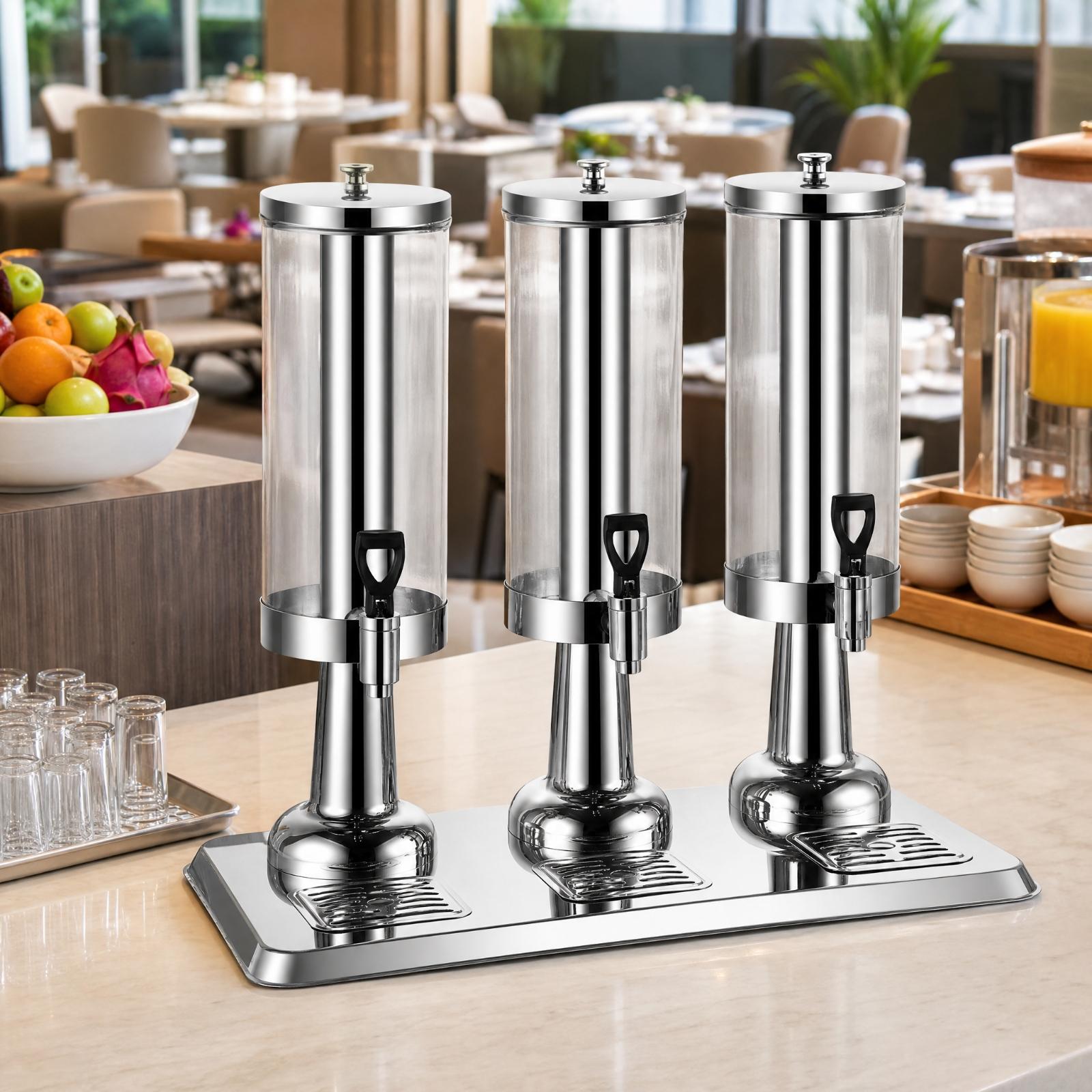 موزع مشروبات ثلاثي الصنبور سعة - مراجعة Coffee Tea Machine وسعره