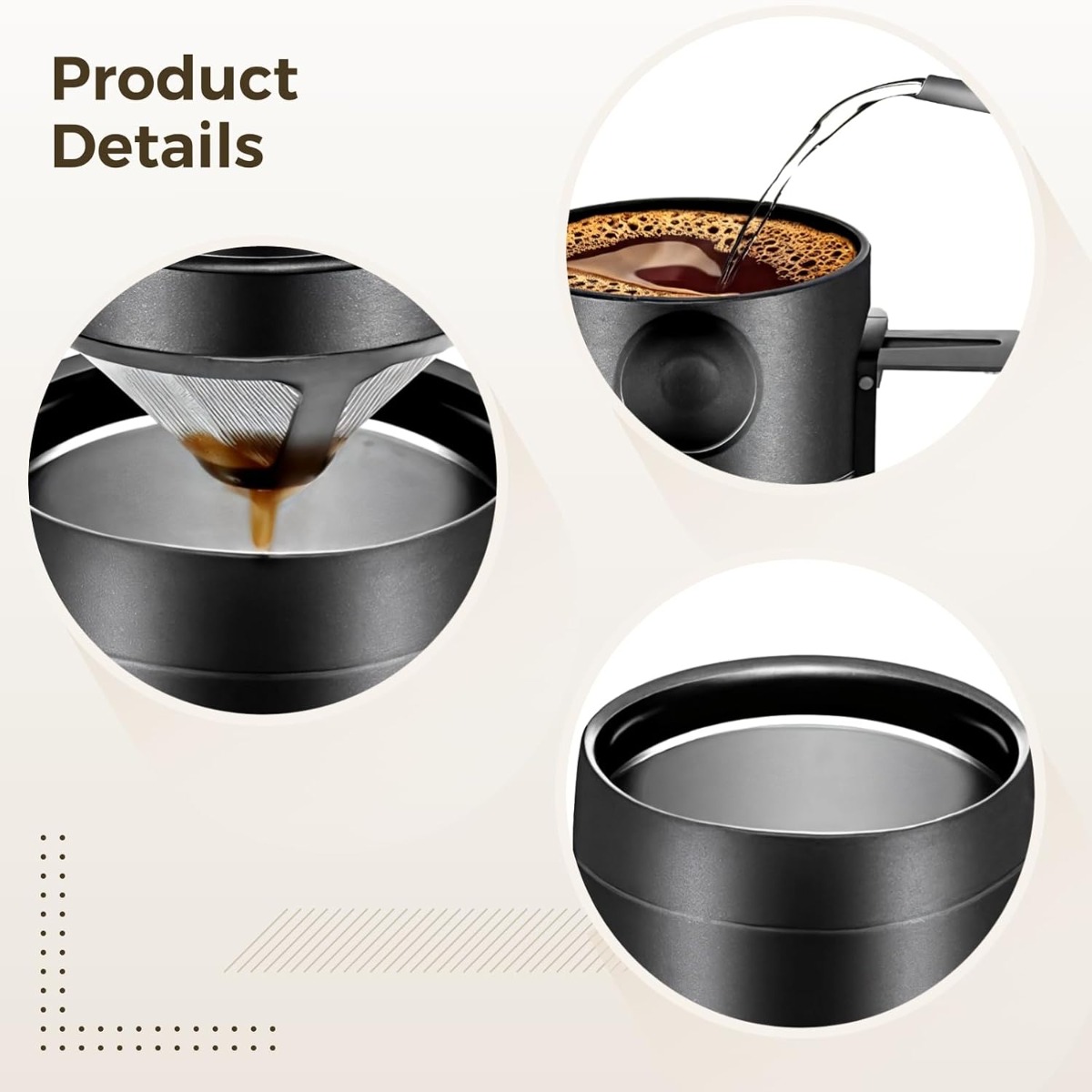 كوب قهوة من الفولاذ المقاوم لل - مراجعة Coffee Tea Flask وسعره