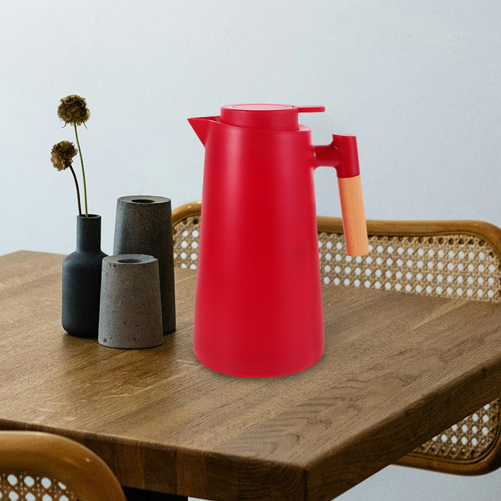 إبريق قهوة حراري سعة 34 أونصة  - مراجعة Coffee Tea Flask وسعره