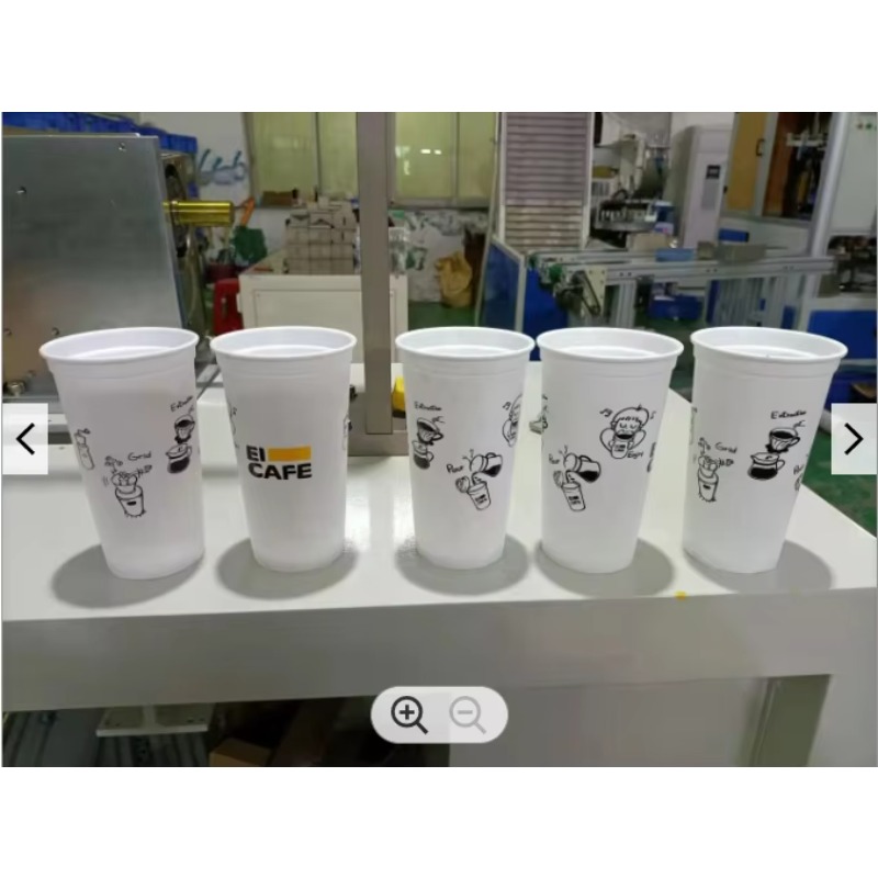 طابعة شاشة شبه آلية بـ 8 محطات - مراجعة Coffee Tea Paper Cups وسعره