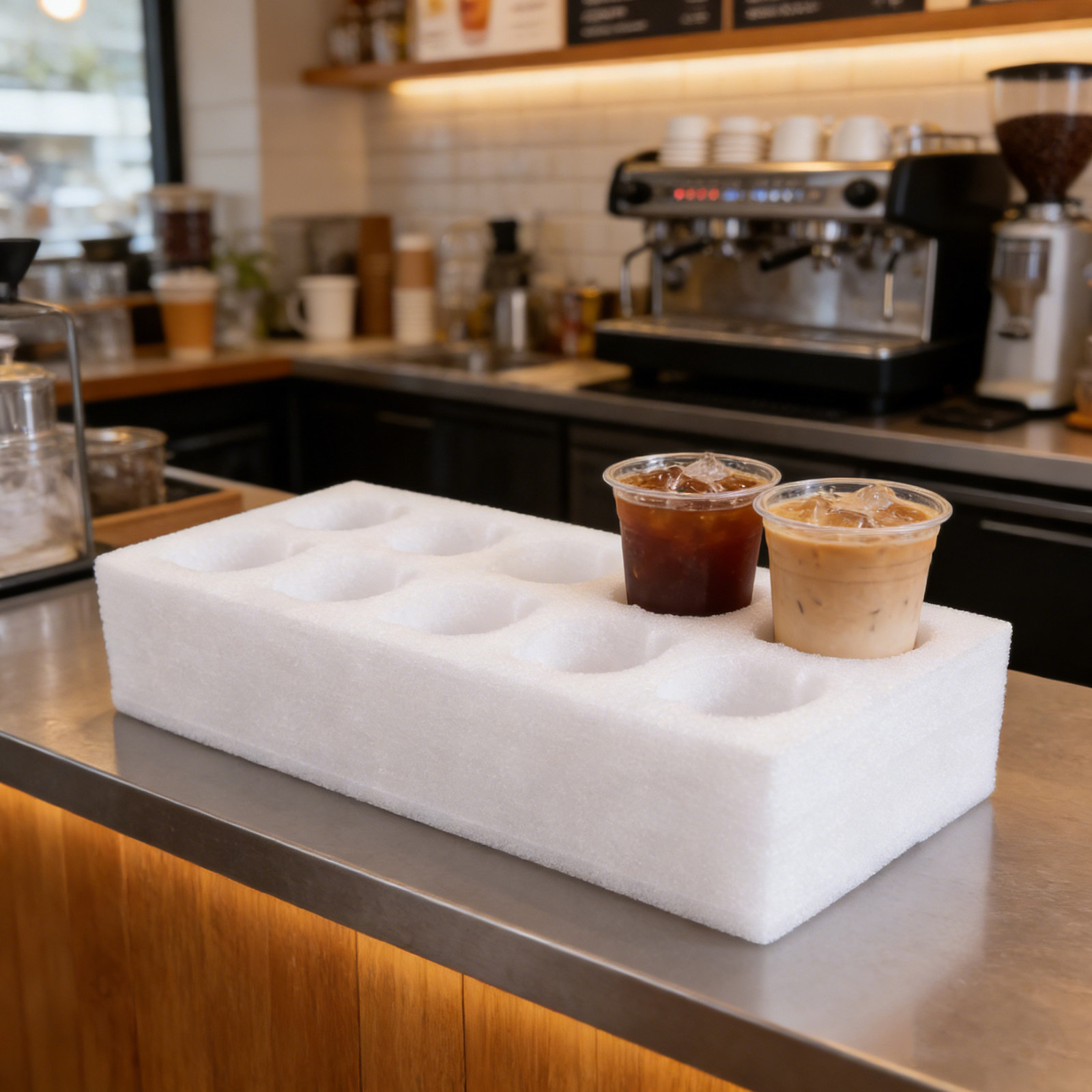 صينية حامل أكواب متعددة الفتحا - مراجعة Coffee Tea Holders وسعره