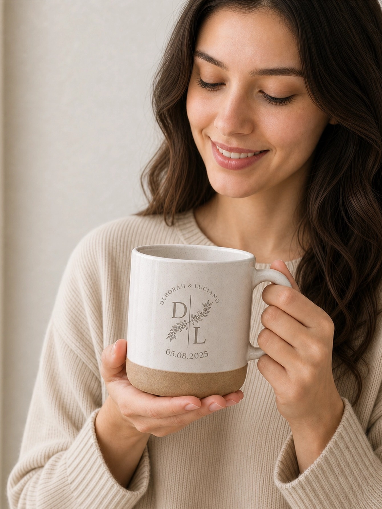 كوب قهوة سيراميك مخصص بنقش ليز - مراجعة Coffee To Tea Meaning وسعره