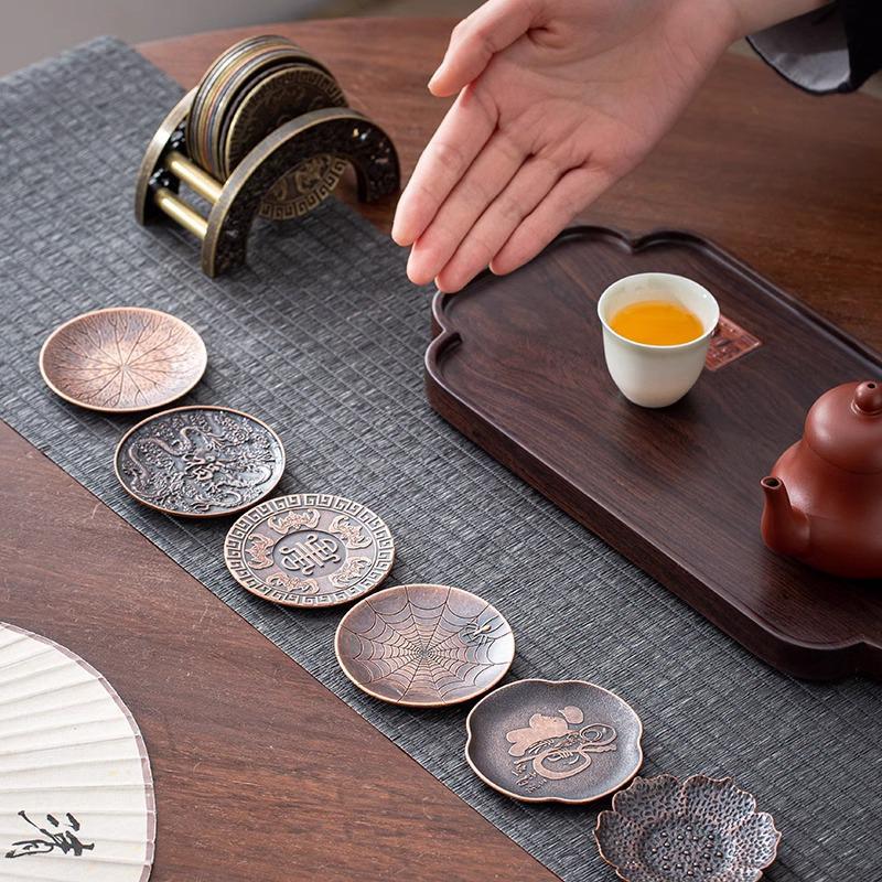 حامل أكواب من سبائك معدنية عاز - مراجعة Coffee Tea Holders وسعره