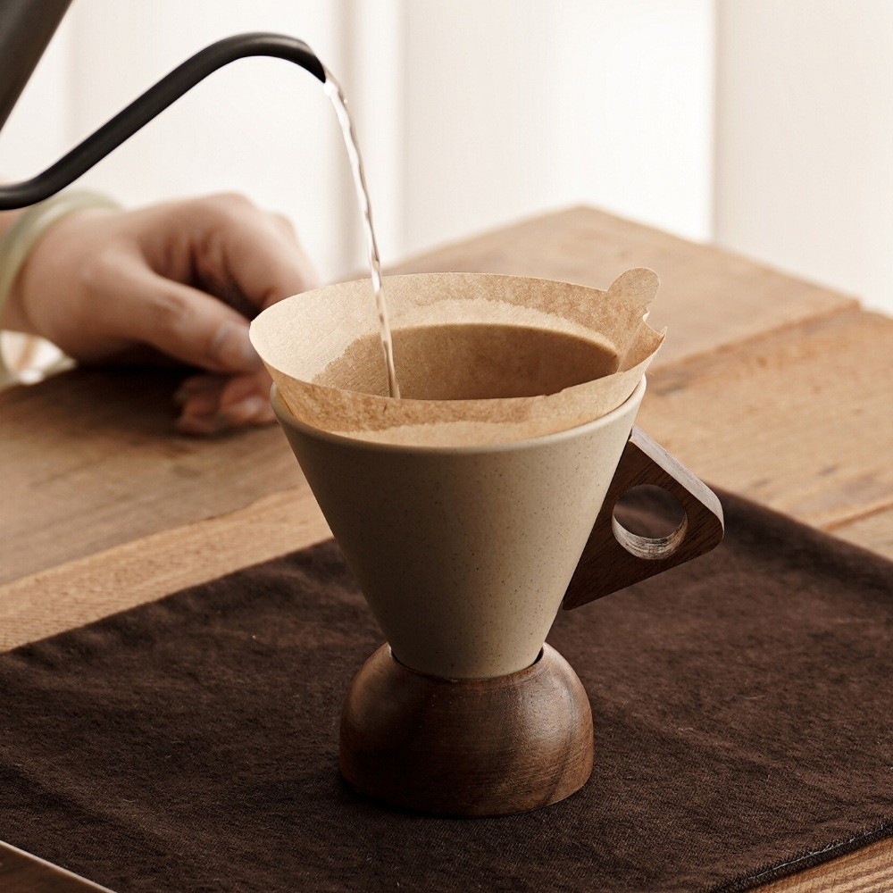 كوب سيراميك خشن مثلث الشكل بتص - مراجعة Coffee Tea Flask وسعره