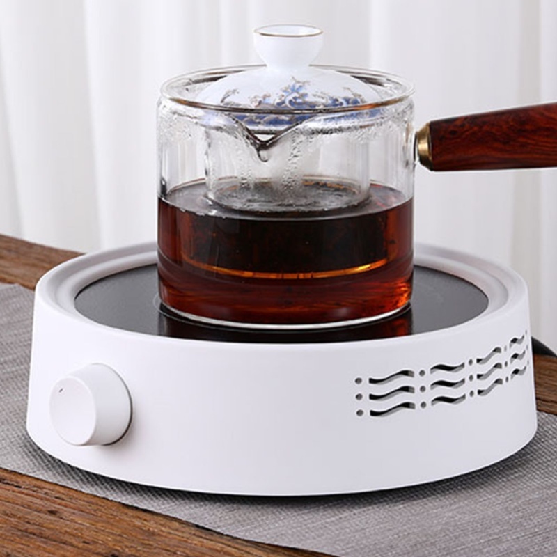 موقد شاي كهربائي سيراميكي أبيض - مراجعة Coffee Tea Hot وسعره