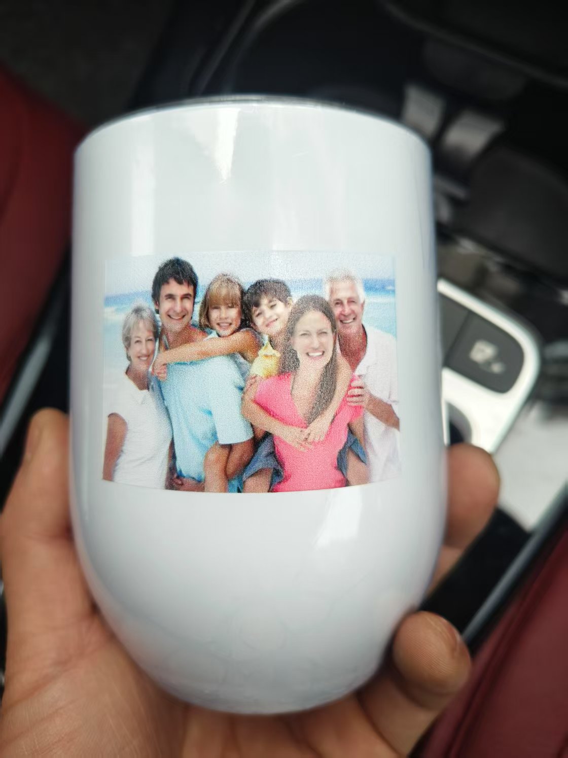 12oz البيض القدح السفر القهوة  - مراجعة Coffee Tea Flask وسعره